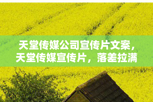 天堂传媒公司宣传片文案图片