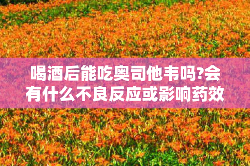 会有什么不良反应或影响药效吗图片