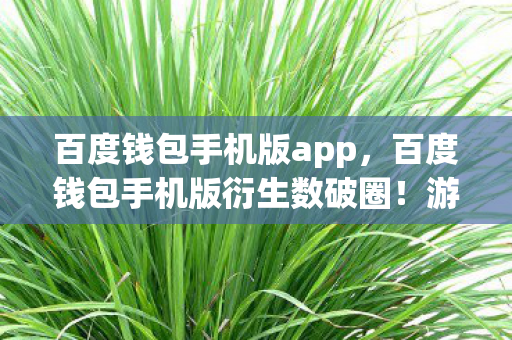 百度钱包手机版衍生数破圈图片