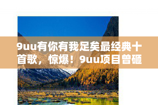 9uu有你有我足矣最经典十首歌图片