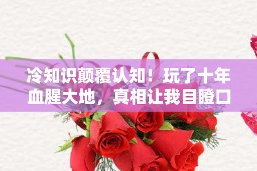 玩了十年血腥大地图片