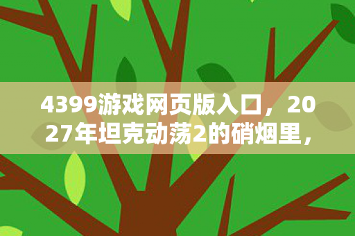 2027年坦克动荡2的硝烟里图片
