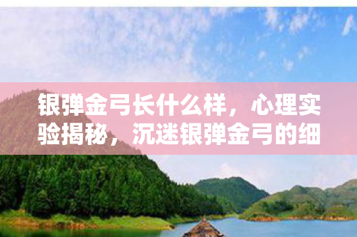 沉迷银弹金弓的细思极恐自我麻醉剂量报告图片