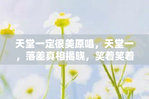 天堂一定很美原唱图片
