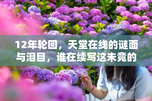 天堂在线的谜面与泪目图片