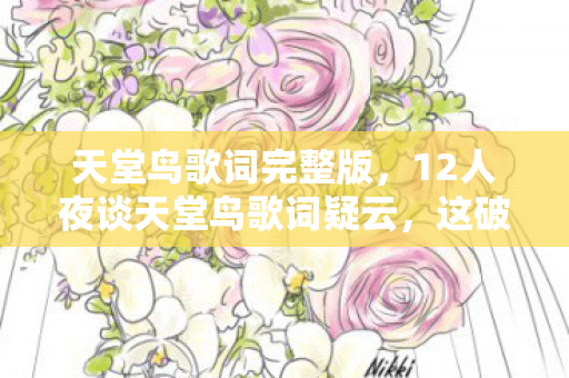 12人夜谈天堂鸟歌词疑云图片