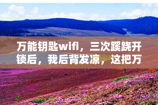 万能钥匙wifi图片