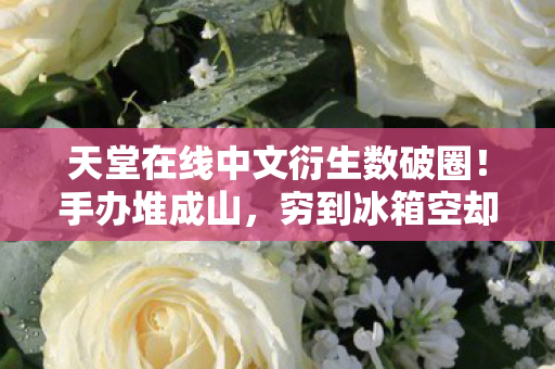天堂在线中文衍生数破圈图片