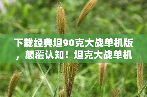 下载经典坦90克大战单机版图片