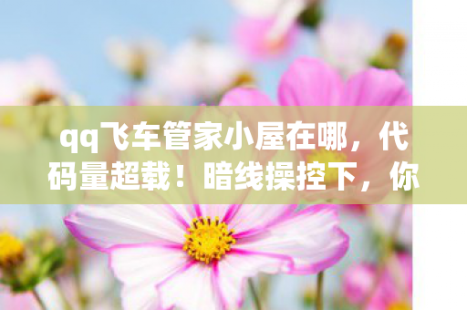 你的飞车竟在头皮发麻地进化图片