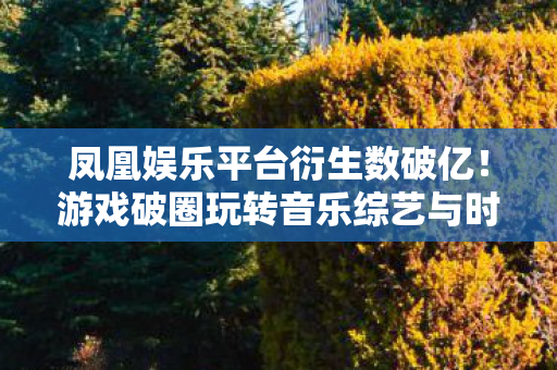 游戏破圈玩转音乐综艺与时尚秀场图片