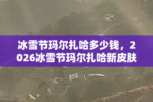 2026冰雪节玛尔扎哈新皮肤曝光图片