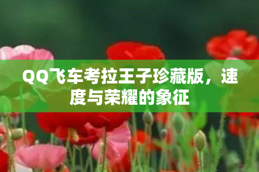 QQ飞车考拉王子珍藏版,速度与荣耀的象征 QQ飞车考拉王子珍藏版,速度与荣耀的象征