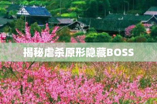 揭秘虐杀原形隐藏BOSS 揭秘虐杀原形隐藏BOSS