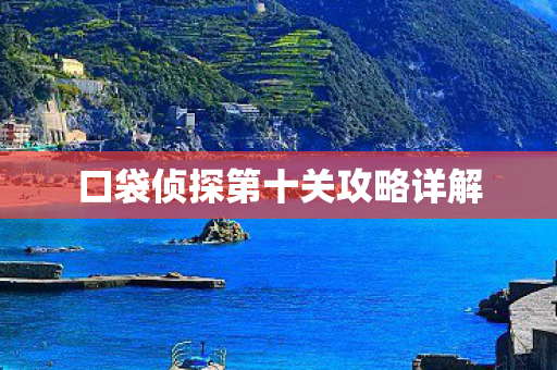 口袋侦探第十关攻略详解 口袋侦探第十关攻略详解