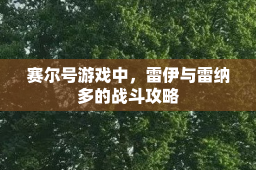 赛尔号游戏中,雷伊与雷纳多的战斗攻略 赛尔号游戏中,雷伊与雷纳多的战斗攻略