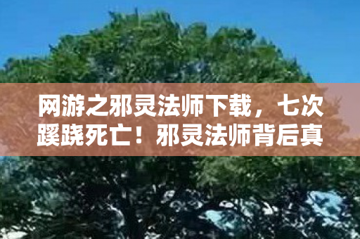 网游之邪灵法师下载,七次蹊跷死亡!邪灵法师背后真相让我后背发凉 网游之邪灵法师下载,七次蹊跷死亡!邪灵法师背后真相让我后背发凉