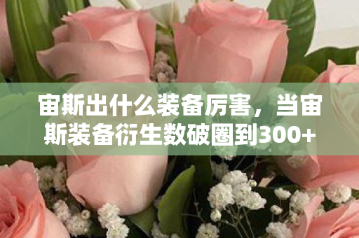 宙斯出什么装备厉害，当宙斯装备衍生数破圈到300+，我的钱包竟以意想不到方式成神！