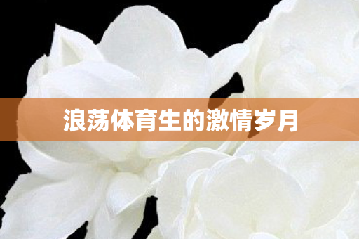 浪荡体育生的激情岁月 浪荡体育生的激情岁月