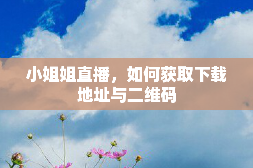 小姐姐直播,如何获取下载地址与二维码 小姐姐直播,如何获取下载地址与二维码