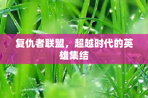 复仇者联盟,超越时代的英雄集结 复仇者联盟,超越时代的英雄集结