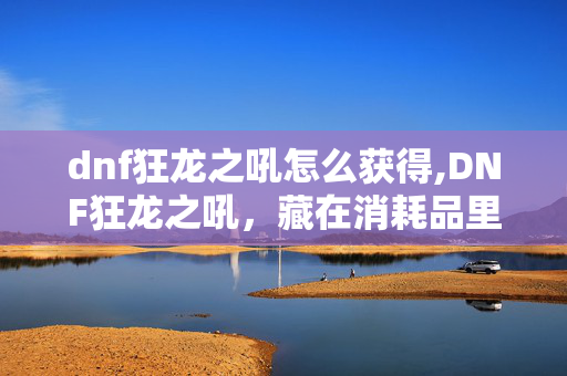 dnf狂龙之吼怎么获得,DNF狂龙之吼，藏在消耗品里的青春记忆