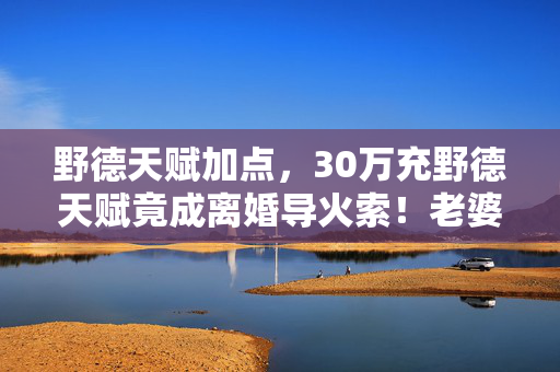 野德天赋加点,30万充野德天赋竟成离婚导火索!老婆签协议时我腿都吓软了 野德天赋加点,30万充野德天赋竟成离婚导火索!老婆签协议时我腿都吓软了