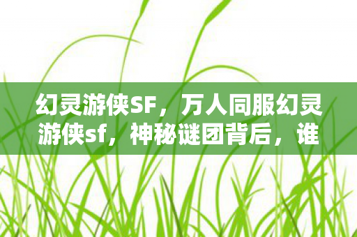 幻灵游侠SF,万人同服幻灵游侠sf,神秘谜团背后,谁先破防? 幻灵游侠SF,万人同服幻灵游侠sf,神秘谜团背后,谁先破防?