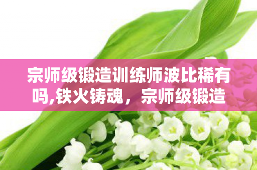 宗师级锻造训练师波比稀有吗,铁火铸魂,宗师级锻造训练师的匠心传承 宗师级锻造训练师波比稀有吗,铁火铸魂,宗师级锻造训练师的匠心传承