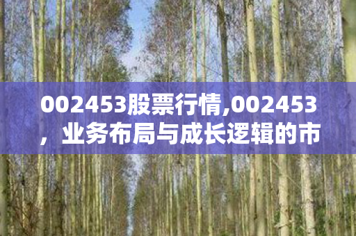002453股票行情,002453，业务布局与成长逻辑的市场观察