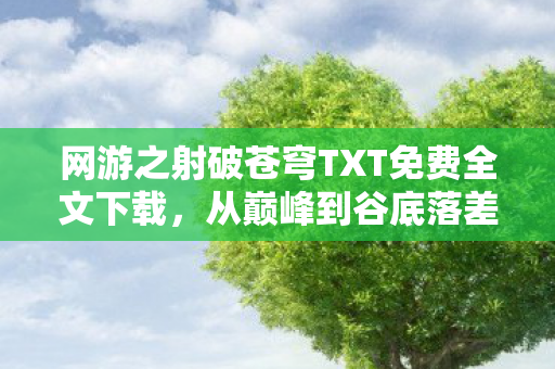 网游之射破苍穹TXT免费全文下载,从巅峰到谷底落差惊人!真相揭晓时,笑着笑着竟哭了 网游之射破苍穹TXT免费全文下载,从巅峰到谷底落差惊人!真相揭晓时,笑着笑着竟哭了