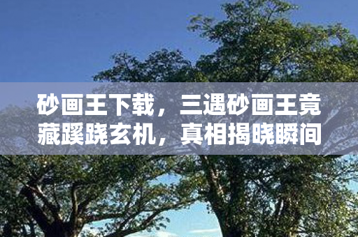 砂画王下载，三遇砂画王竟藏蹊跷玄机，真相揭晓瞬间让人后背发凉！