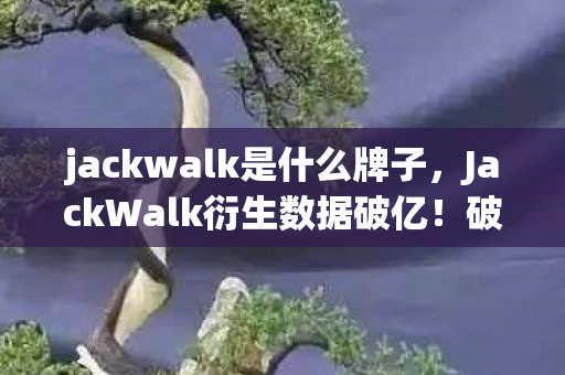 jackwalk是什么牌子，JackWalk衍生数据破亿！破圈联动音乐综艺，时尚跨界意想不到！