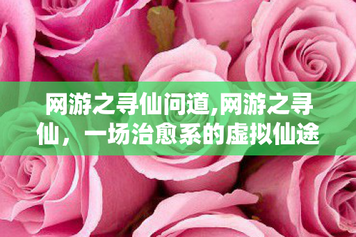 网游之寻仙问道,网游之寻仙，一场治愈系的虚拟仙途之旅