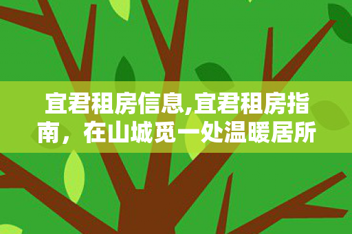 宜君租房信息,宜君租房指南,在山城觅一处温暖居所 宜君租房信息,宜君租房指南,在山城觅一处温暖居所