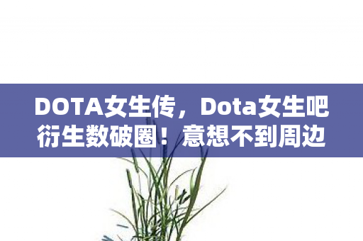 DOTA女生传,Dota女生吧衍生数破圈!意想不到周边竟堆满家,败家之旅启程! DOTA女生传,Dota女生吧衍生数破圈!意想不到周边竟堆满家,败家之旅启程!