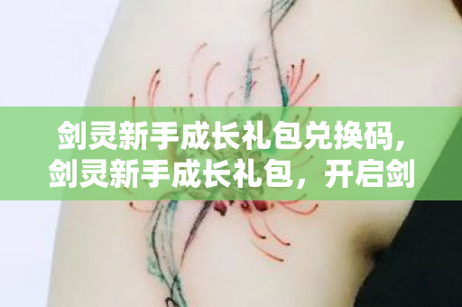 剑灵新手成长礼包兑换码,剑灵新手成长礼包,开启剑灵世界的入门钥匙 剑灵新手成长礼包兑换码,剑灵新手成长礼包,开启剑灵世界的入门钥匙