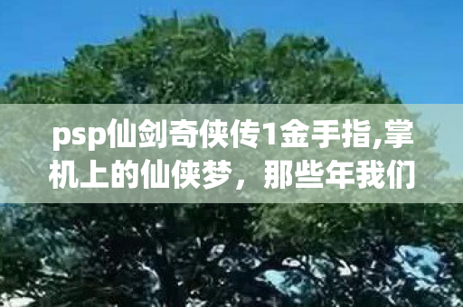 psp仙剑奇侠传1金手指,掌机上的仙侠梦,那些年我们在PSP上玩的仙剑奇侠传 psp仙剑奇侠传1金手指,掌机上的仙侠梦,那些年我们在PSP上玩的仙剑奇侠传