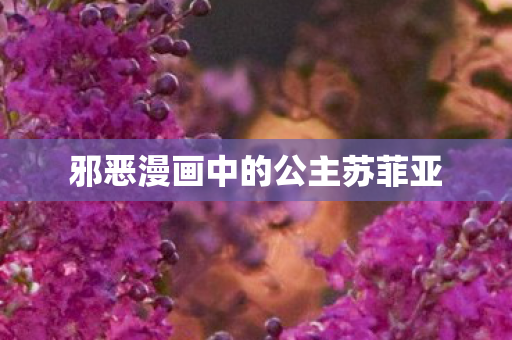 邪恶漫画中的公主苏菲亚 邪恶漫画中的公主苏菲亚
