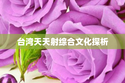 台湾天天射综合文化探析 台湾天天射综合文化探析