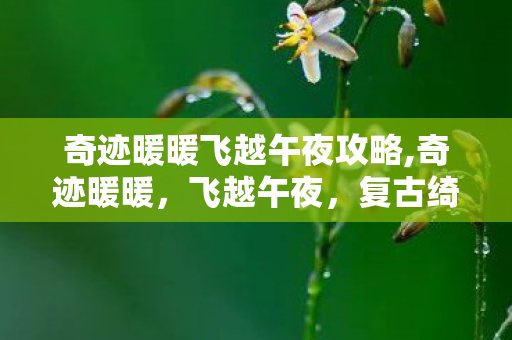 奇迹暖暖飞越午夜攻略,奇迹暖暖,飞越午夜,复古绮梦的浪漫邂逅 奇迹暖暖飞越午夜攻略,奇迹暖暖,飞越午夜,复古绮梦的浪漫邂逅