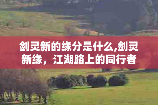 剑灵新的缘分是什么,剑灵新缘,江湖路上的同行者 剑灵新的缘分是什么,剑灵新缘,江湖路上的同行者