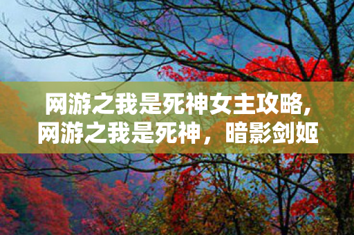 网游之我是死神女主攻略,网游之我是死神,暗影剑姬的锋芒 网游之我是死神女主攻略,网游之我是死神,暗影剑姬的锋芒