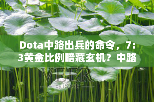 Dota中路出兵的命令,7:3黄金比例暗藏玄机?中路对决竟成无数玩家扎心修罗场! Dota中路出兵的命令,7:3黄金比例暗藏玄机?中路对决竟成无数玩家扎心修罗场!