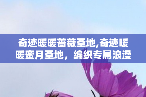 奇迹暖暖蔷薇圣地,奇迹暖暖蜜月圣地,编织专属浪漫的穿搭秘境 奇迹暖暖蔷薇圣地,奇迹暖暖蜜月圣地,编织专属浪漫的穿搭秘境