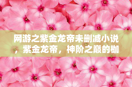 网游之紫金龙帝未删减小说,紫金龙帝,神阶之巅的枷锁,自由意志与宿命齿轮的灵魂震颤 网游之紫金龙帝未删减小说,紫金龙帝,神阶之巅的枷锁,自由意志与宿命齿轮的灵魂震颤