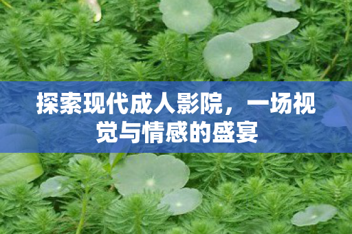 探索现代成人影院,一场视觉与情感的盛宴 探索现代成人影院,一场视觉与情感的盛宴