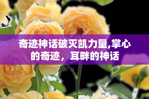 奇迹神话破灭凯力量,掌心的奇迹,耳畔的神话 奇迹神话破灭凯力量,掌心的奇迹,耳畔的神话