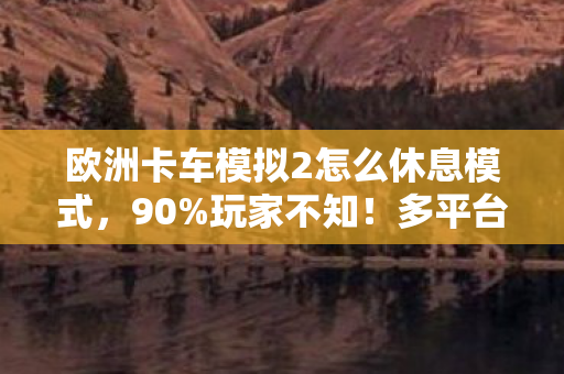 欧洲卡车模拟2怎么休息模式,90%玩家不知!多平台休息机制竟差300%体验?卡车司机集体破防 欧洲卡车模拟2怎么休息模式,90%玩家不知!多平台休息机制竟差300%体验?卡车司机集体破防