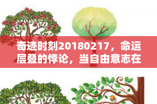 奇迹时刻20180217，命运层叠的悖论，当自由意志在虚拟深渊中灵魂震颤